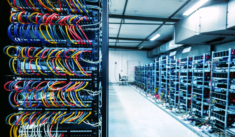 MINE ASIC house inside view