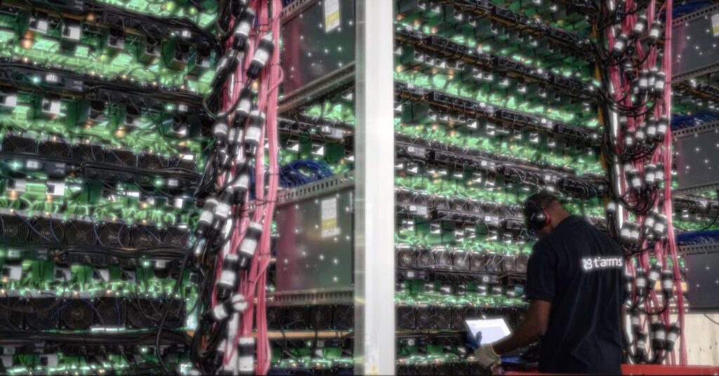 ASIC MINER mining farm